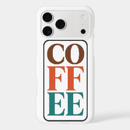 Étui pour iPhone 17 Pro Max pour amateur de café