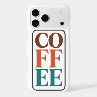Étui pour iPhone 17 Pro Max pour amateur de café
