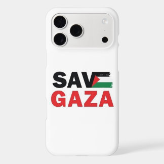Étui pour iPhone 17 pro max « Sauver Gaza »