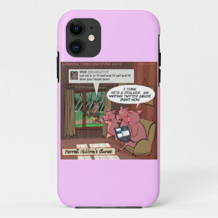 Étui pour iPhone 5/5S 3 Petits Cochons au Courant 