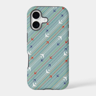Étui pour iPhone 5/5s à motif d'avion rétro