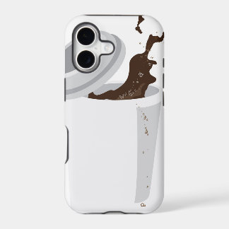Étui pour iPhone 5 avec café renversé