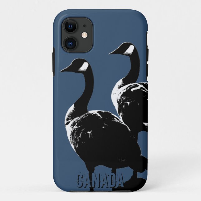 Étui pour iPhone 5 Cool Canada Étui Canada Goose (Dos)