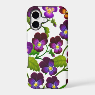 Étui pour iPhone 5 Fleurs de jardin Pensée violett