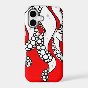 Étui pour iPhone 5 Tentacules (Rouge)