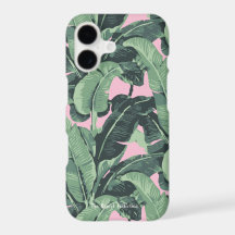 Étui pour iPhone 7 à feuilles de bananier