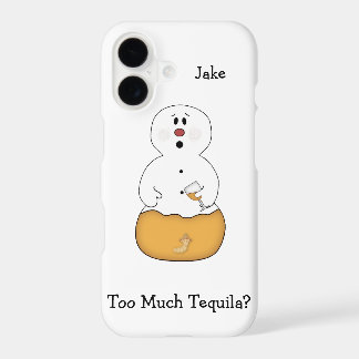 Étui pour iPhone 7 Bonhomme de Neige Tequila Exces