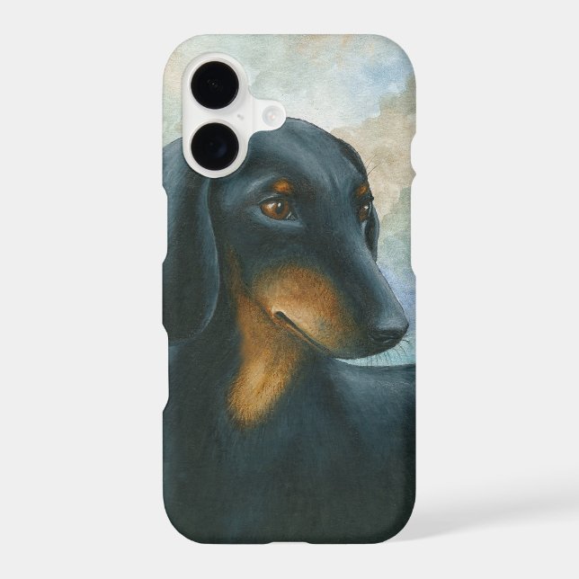 Étui pour iPhone 7 pour chien teckel 90 (Verso)