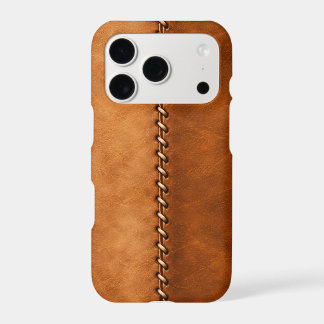 Étui pour iPhone à couture Western Rope Stitch