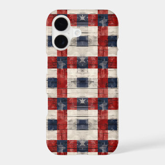 Étui pour iPhone à treillis Americana