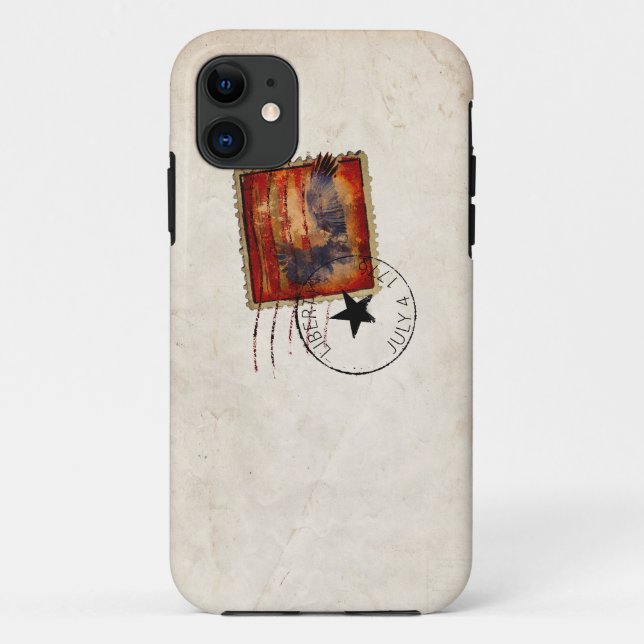 étui pour iPhone avec timbre de liberté (Dos)