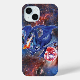 Étui pour iPhone Azurite Cosmic Dragon Case-Mate