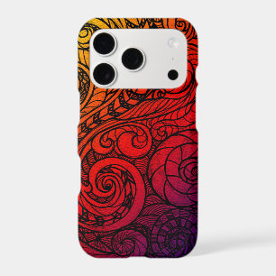 Étui pour iPhone Bold Swirl Doodle
