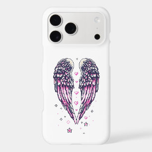 Étui pour iPhone Cyber Angel Wings   Pixel Y2K