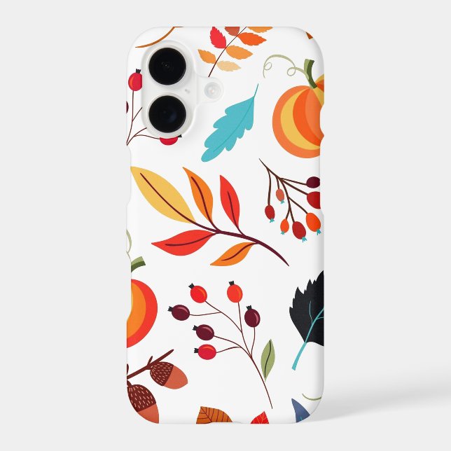 Étui pour iPhone d'automne (Verso)
