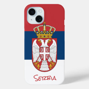 Étui pour iPhone de mode / sport de Serbie avec dr