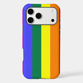 Étui pour iPhone / iPad à rayures arc-en-ciel