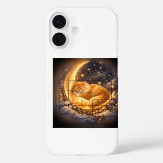 Étui pour iPhone/iPad Chat de Lune Envoûtant