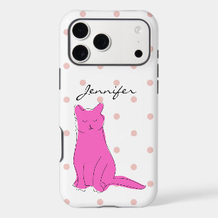 Étui pour iPhone / iPad Chat Rose Mignon