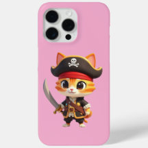 Étui pour iPhone/iPad Pirate Baby Cat 