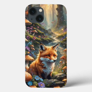 Étui pour iPhone/iPad Renard de la Forêt Fantaisis