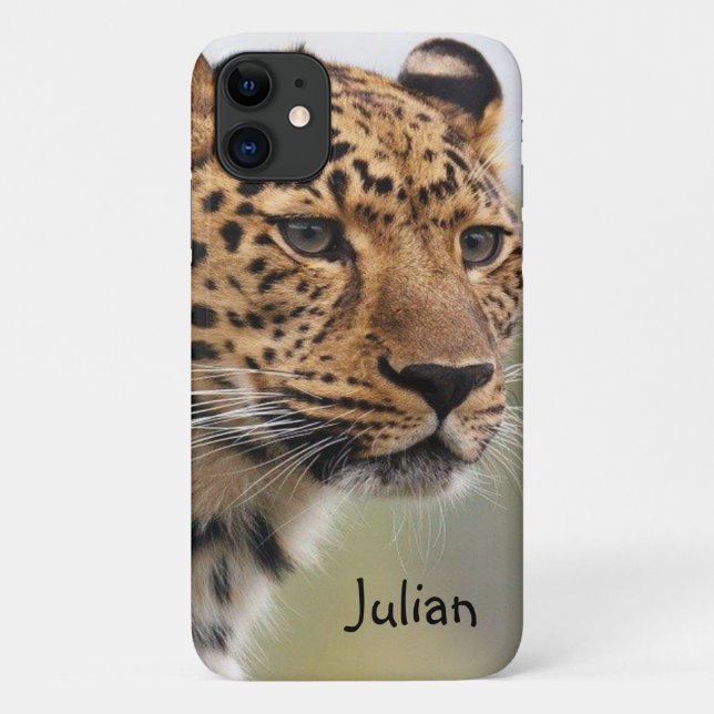 Étui pour Iphone Léopard (Dos)