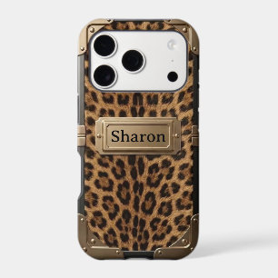 Étui pour iPhone motif léopard