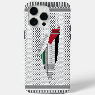 Étui pour iPhone Palestine - Étui avec écharpe pal