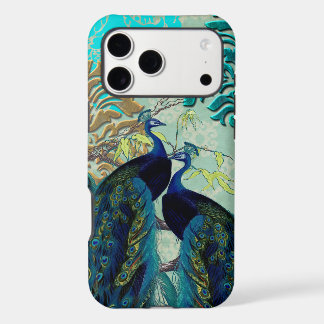 Étui pour iPhone PixDezines Damask/Paons