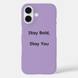 Étui pour iPhone Stay Bold