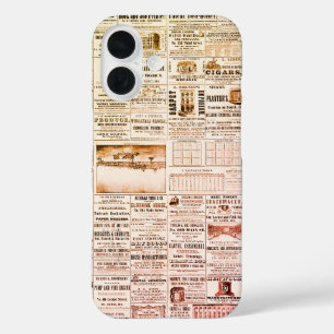 Étui pour iPhone Vintage Mammoth Chart – Rétro Coo