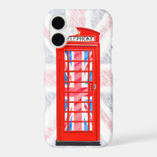 Étui pour iPhone XR avec drapeau Union Jack et cab