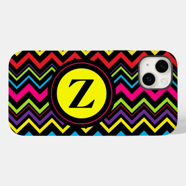Étui pour iPhone Zig Zag (Verso (horizontal))