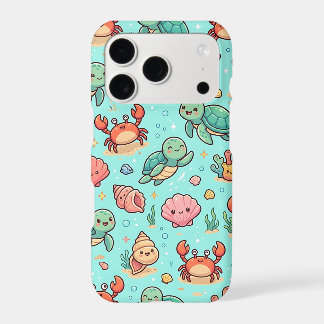 Étui pour smartphone Tortue de mer Crabe Étoile de