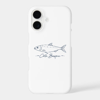 Étui pour téléphone Blue Sardine - Côte Basque