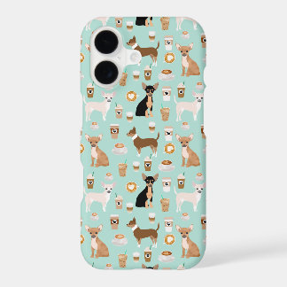 Étui pour téléphone Chihuahuas Café