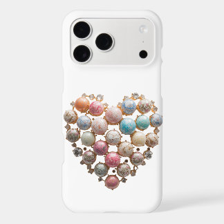 Étui pour téléphone Cœur Floral en Cristal — Porce