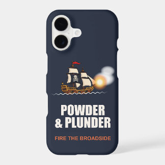 Étui pour téléphone en forme de bateau pirate Powd