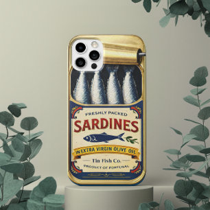 Étui pour téléphone en forme de boite de sardines 
