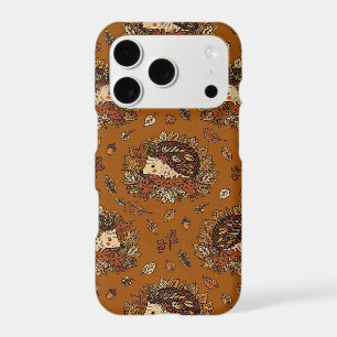 Étui pour téléphone Hérisson Feuille d'Automne