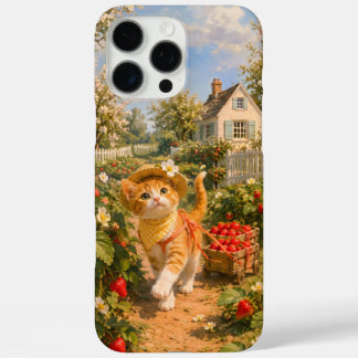 Étui pour téléphone Jardin de printemps aux fraise
