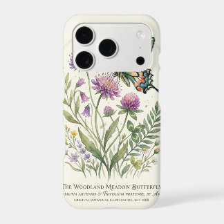 Étui pour téléphone papillon de prairie boisée