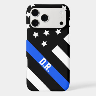 Étui pour téléphone portable Officier Drapeau Bleu