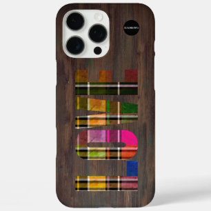 Étui pour téléphone portable Plaid Love par HAMbyW