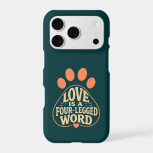 Étui pour téléphone Typographie Empreinte de Patte