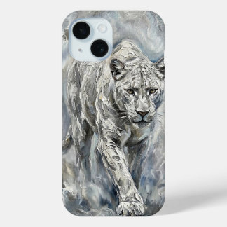 Étui pour téléphone White Panther – Collection Eth