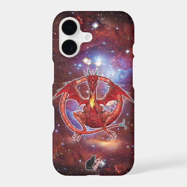 Étui Pyrope Cosmic Dragon Case-Mate pour iPhone (Verso)