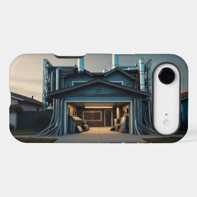 Étui robuste Garage Tech Upgrade Apple iPhone 17 A (Verso (Horizontal))