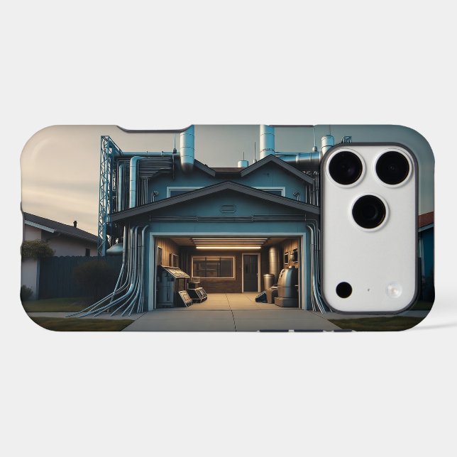 Étui robuste Garage Tech Upgrade Apple iPhone 17 M (Verso (Horizontal))