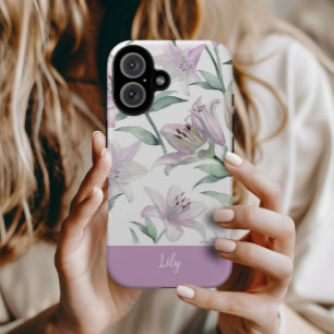 Étui robuste MagSafe Pink Lillies